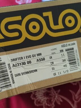 Men's Asolo Boot US 11.5